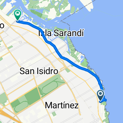 Avenida del Libertador, Vicente López to General Arias, San Fernando