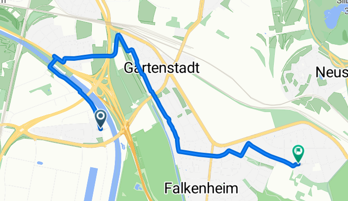 Regenstraße, Nürnberg nach Leerstetter Straße, Nürnberg