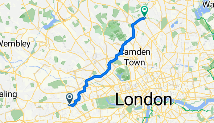 Uxbridge Road Westfield to Haslemere Road