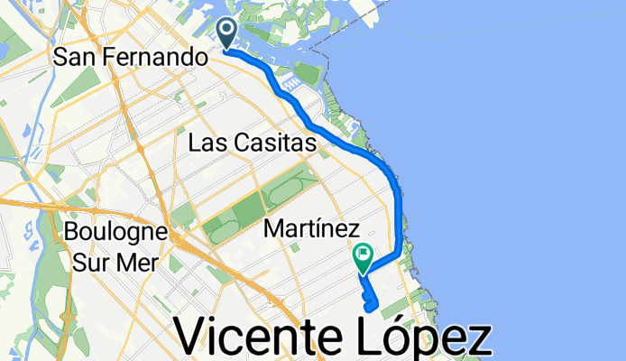 General Arias, San Fernando to Francisco Borges, Vicente L贸pez