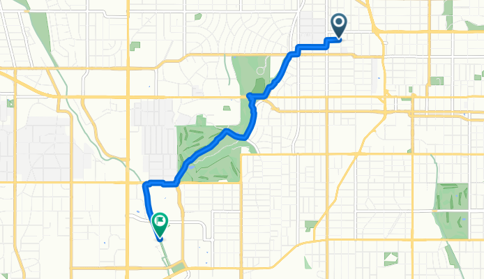 Burt St, Omaha to Keystone Trail, Omaha