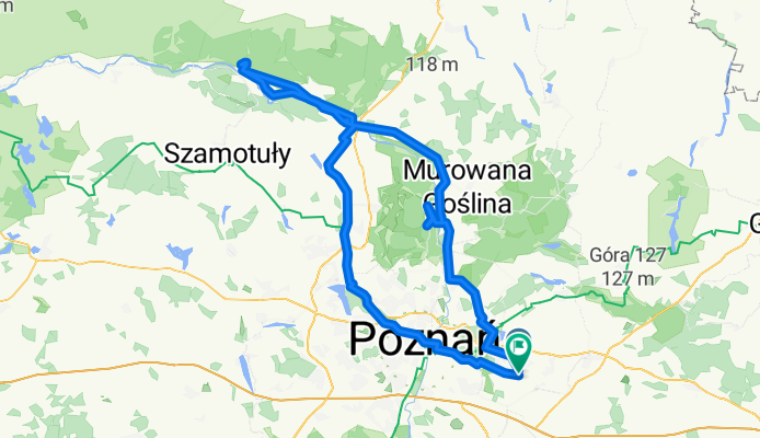 Kruszewnia/Czarnoleska do Czarnoleska