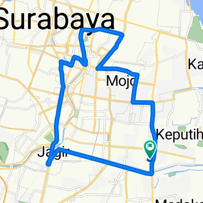 Jalan Raya Semampir to Gang Masjid No.43A