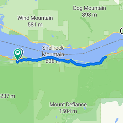 SE Herman Creek Rd, Cascade Locks to SE Herman Creek Rd, Cascade Locks