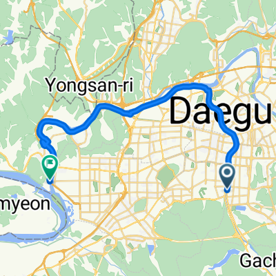 상동, 대구광역시에서 죽곡리, 대구광역시까지