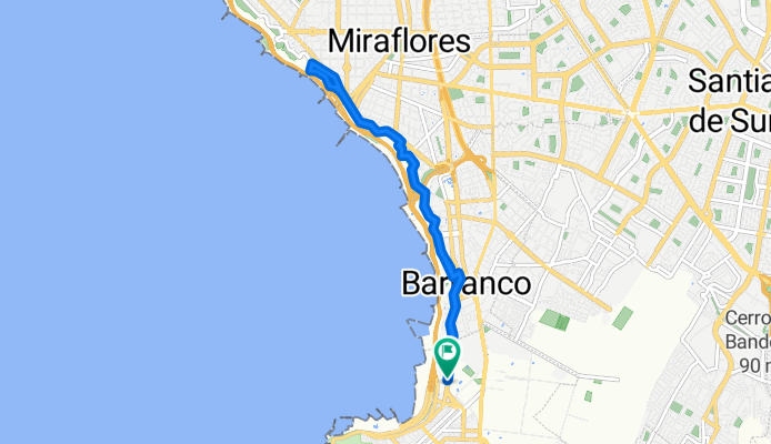 Departamento de Lima a Departamento de Lima