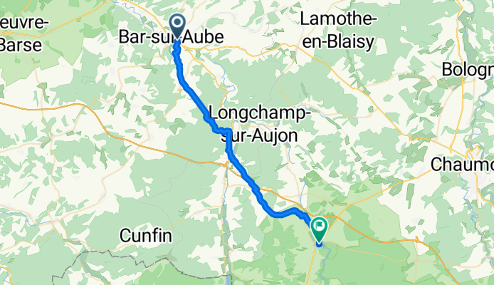 Bar-sur-Aube - Châteauvillain