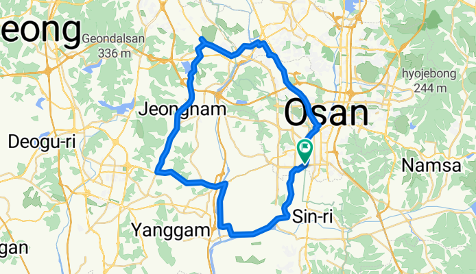 오산동 ~ 오산동