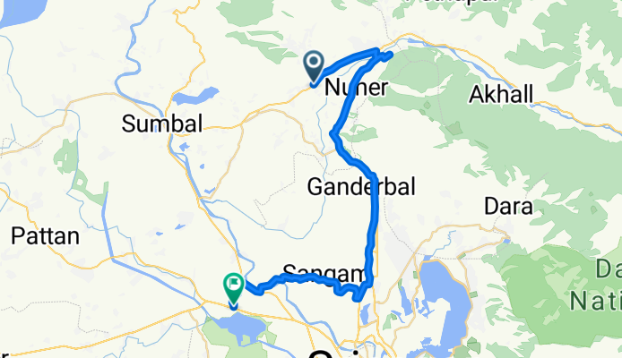 Barsoo Wussan Road, Ganderbal to Gundhasi Bhat, Srinagar