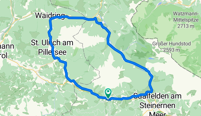 Weißensee, Pillerreise, Tauern Radweg