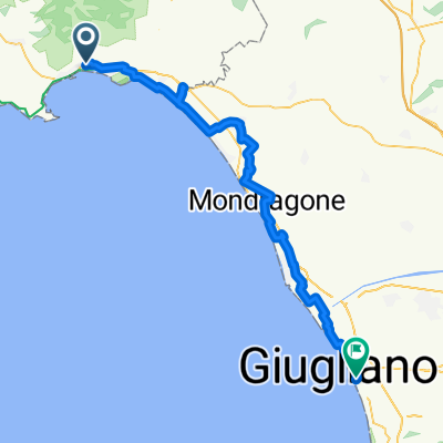 Via Olivastro Spaventola, Formia nach Via Domitiana, Castel Volturno