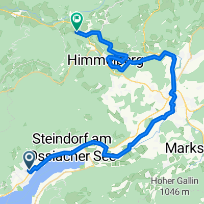 Lindenweg nach Tiebel