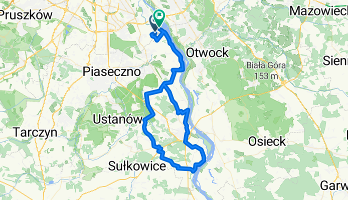 Prętowa, Warszawa do Prętowa, Warszawa