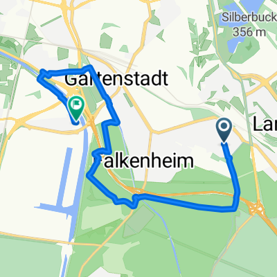 Leerstetter Straße, Nürnberg nach Regenstraße, Nürnberg