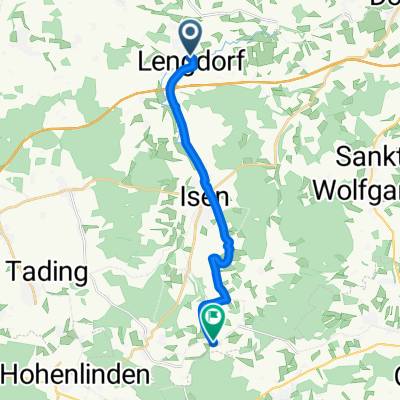 Am Mühlanger nach Weiher