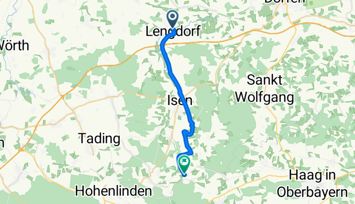 Am Mühlanger nach Weiher