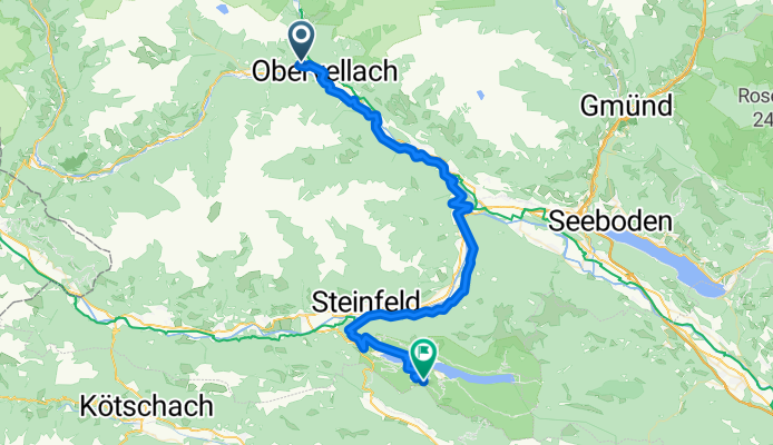 Obervellach - Steinfeld