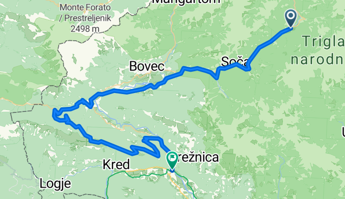 Kranjska Gora - Kobarid