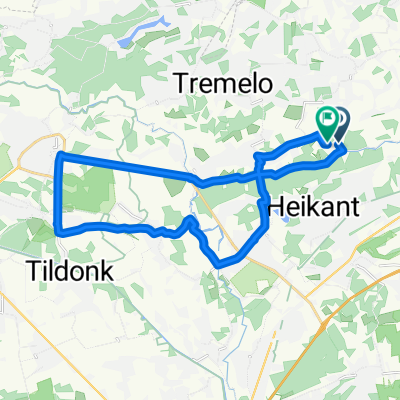 Route in Rotselaar