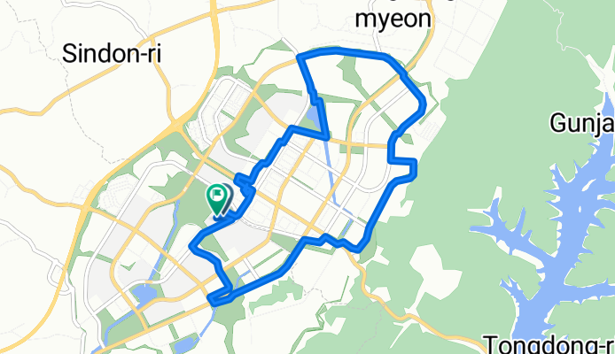 진천군에서 진천군까지