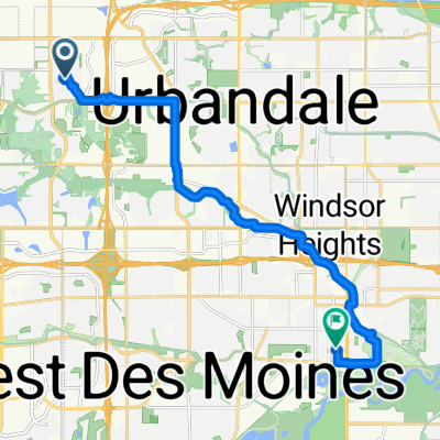 Ridgemont Dr, Urbandale to Fifth St, West Des Moines