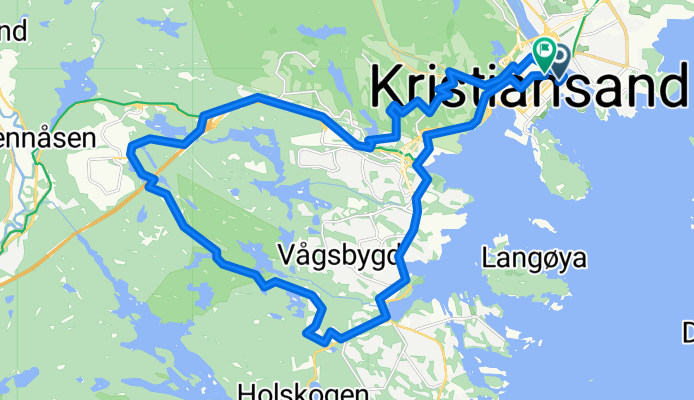 Dronningens gate to Dronningens gate