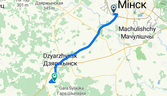 Восстановительный маршрут