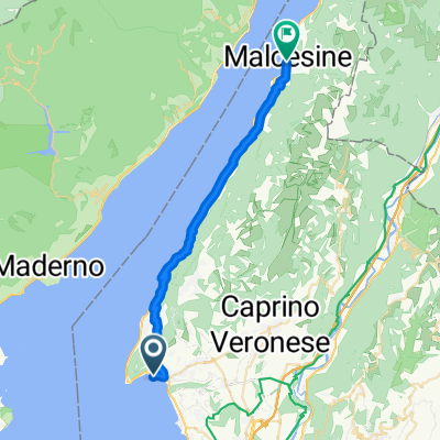 Via Guglielmo Marconi nach Via Gardesana
