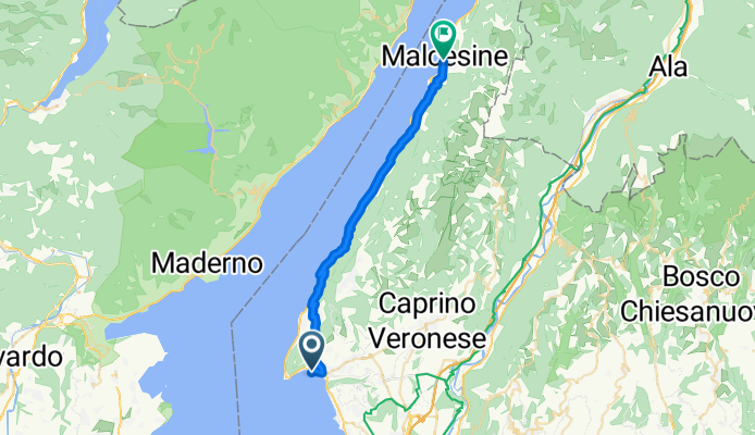 Via Guglielmo Marconi nach Via Gardesana