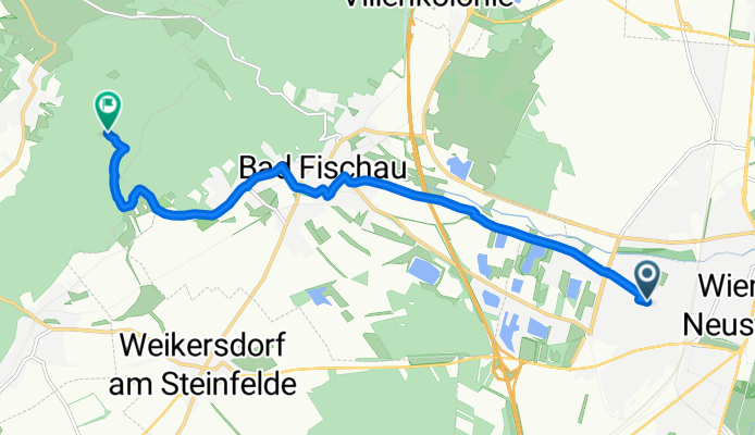 Starhemberggasse nach Muthmannsdorf Größenberg