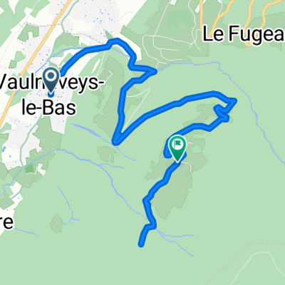 Promenade de la Mondée, Vaulnaveys-le-Bas à Chemin de l'Oeilly, Vaulnaveys-le-Bas