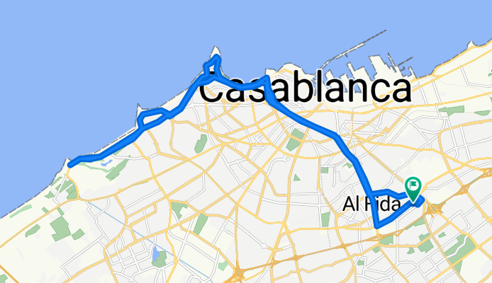 Rue 16, Casablanca à Rue 21, Casablanca