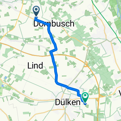 Bocholt, Nettetal nach Heesstraße, Viersen