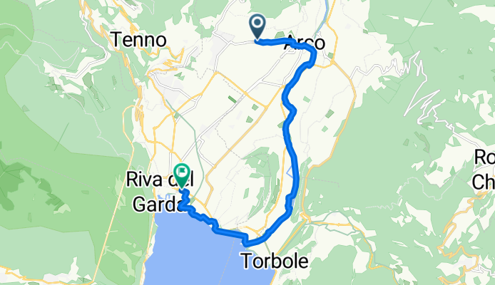 Via San Marcello, Arco nach Largo Bensheim, Riva del Garda