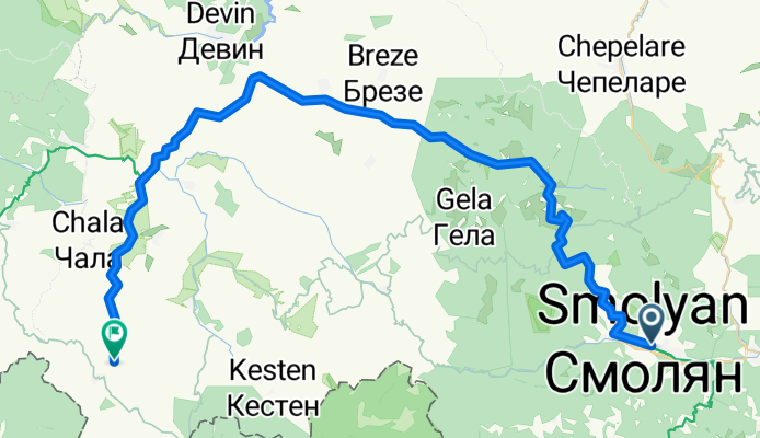 Dicho Petrov, Smolyan to Ягодина - Буйново, Buynovo