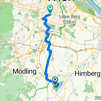 Altes Schloß nach Siebenbrunnengasse