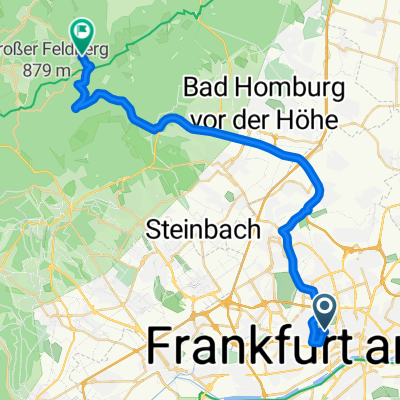 Eppsteiner Straße, Frankfurt am Main nach L 3004, Schmitten im Taunus