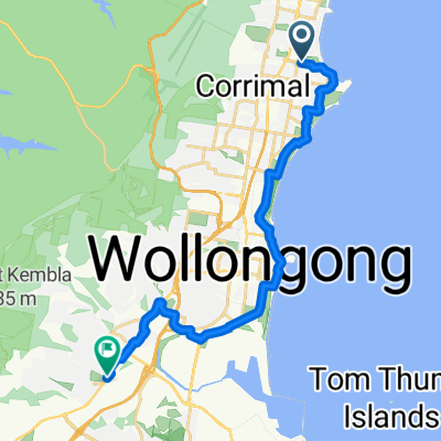 Bellambi to Unanderra Community Centre