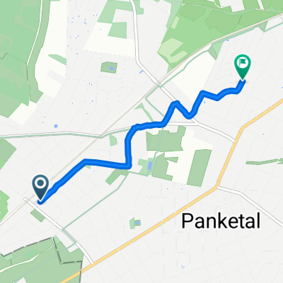 Heinestraße, Panketal nach Oderstraße, Panketal