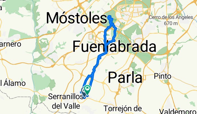 De Calle de la Piracanta a Paseo del Carraperal 2C