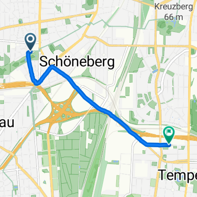 Am Rathaus, Berlin nach Ringbahnstraße, Berlin