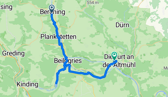 Uferpromenade nach Fliederweg