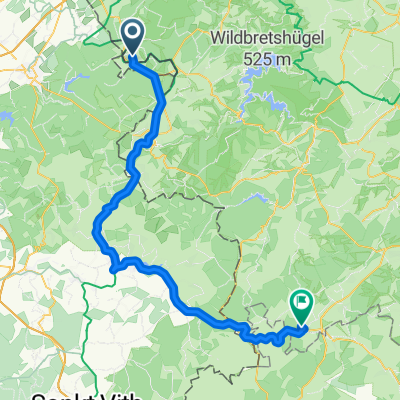 Lammerskreuzstraße, Roetgen nach Burgbering, Dahlem