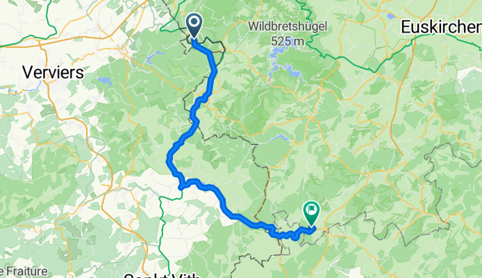 Lammerskreuzstraße, Roetgen nach Burgbering, Dahlem