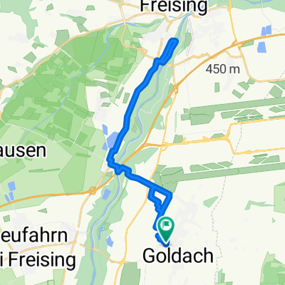 Blumenstraße, Hallbergmoos nach Blumenstraße, Hallbergmoos