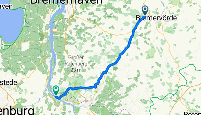 Glindmoorstraße, Oerel nach Wilhelmshavener Straße, Bremen