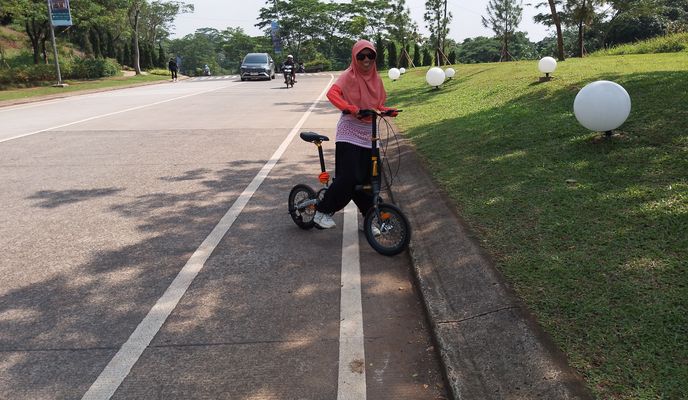 Zdjęcie 1 trasy Bikemap „bersama istri”