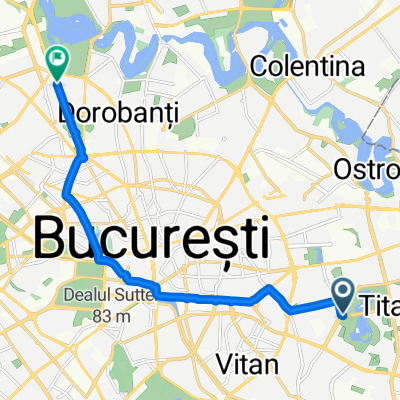 Strada Liviu Rebreanu, Bucharest to Piața Arcul de Triumf, Bucharest