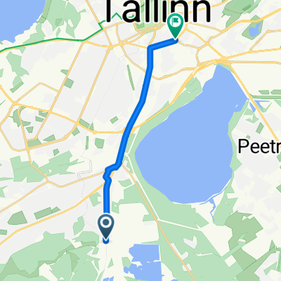 Männiku tee, Tallinn to Liivalaia, Tallinn