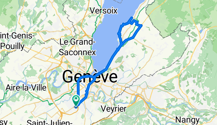 Chemin de la Milice, Plan-les-Ouates à Route du Camp, Plan-les-Ouates